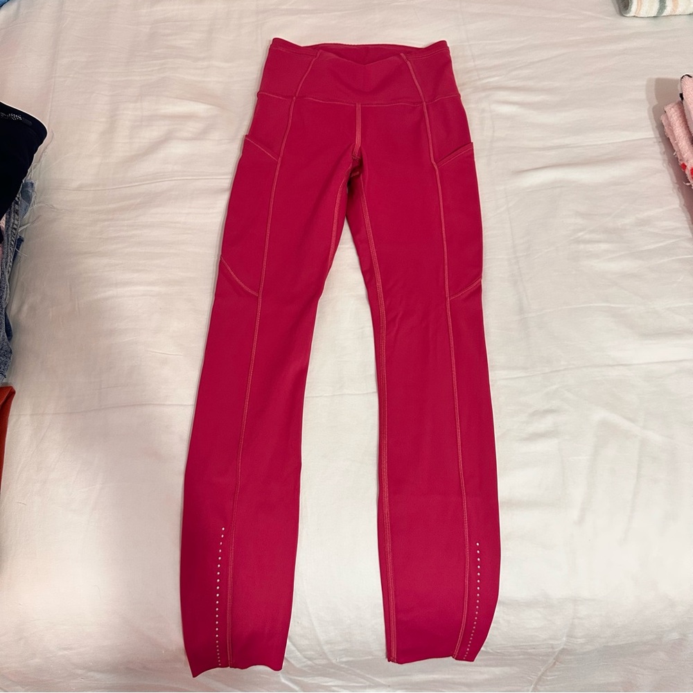 Pink Lululemon Legginga